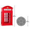 TELEPHONE BOOTH CURIO CABINET