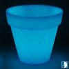 BLUE TERME CONICAL POT 50CM.