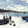 37X29 BEACH AT SAINTE ADRESSE 1867              NR