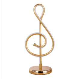 Modern Simple Music Symbol Bedroom Bedside Lamp Warm Romantic Household Creative Personality Eye-care Desk LED - Golden white light 21w