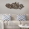 Metal Fish Wall decor 53 inch W, 20 inch H Wall decor - BM05830