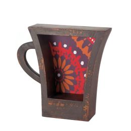Accent Plus Dark Coffee Cup Shelf